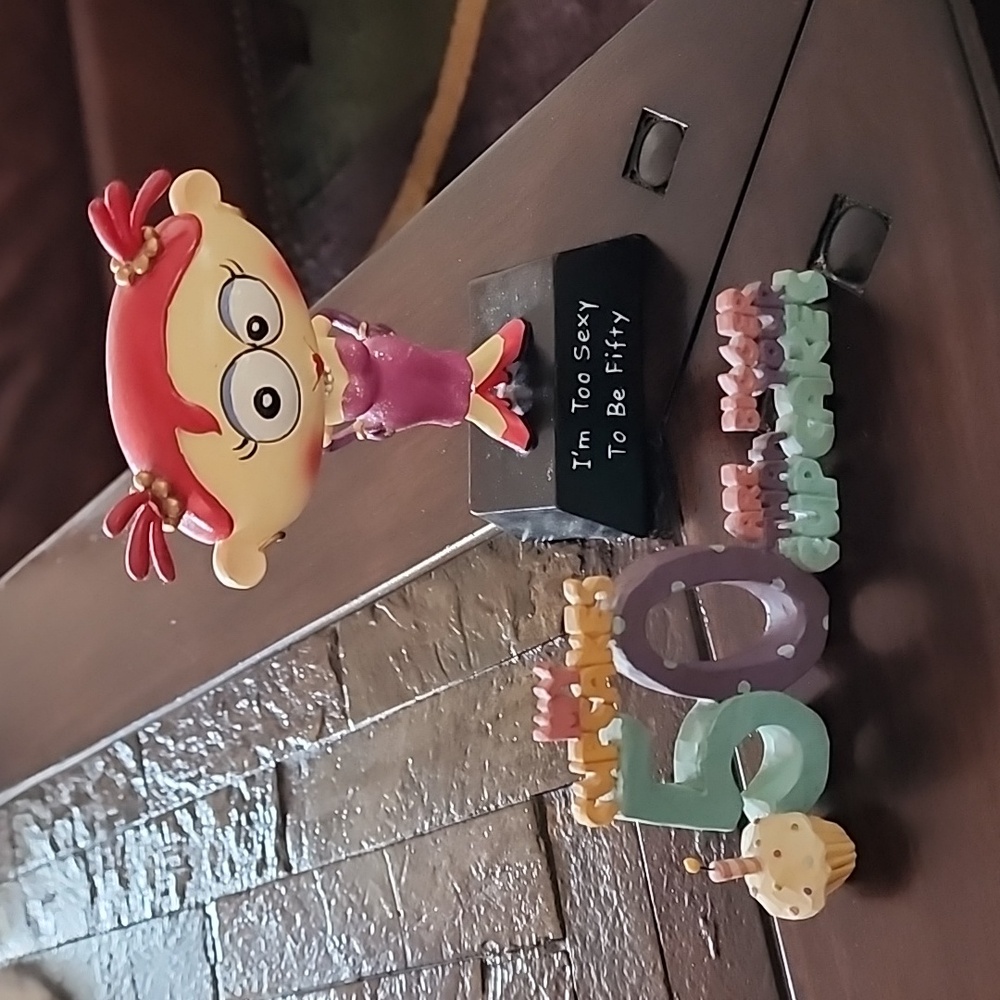 I'm to sexy to be 50, and my 50 cupcakes are bigger than your cupcakes